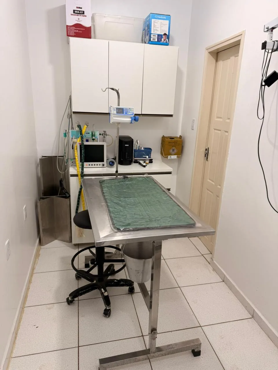 Centro cirúrgico da AniVet Clínica Veterinária